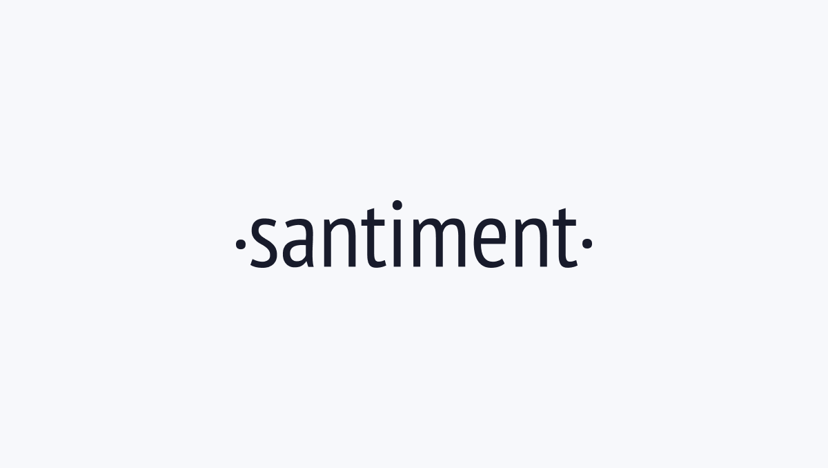 Santiment "Sentiment Deteriorates in Major Coins This Week...First Time in 6 Months"
