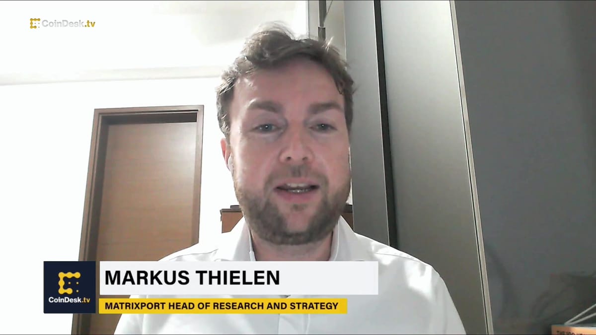 10X Research's Markus Thielen Says We'll See Amazing BTC Movement This Week