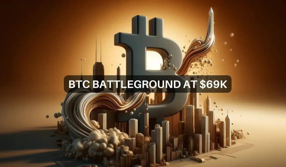 Rate cut expectations dampened by strong U.S. jobs report...Bitcoin stays in mid-$69,000s, consolidates for fifth day