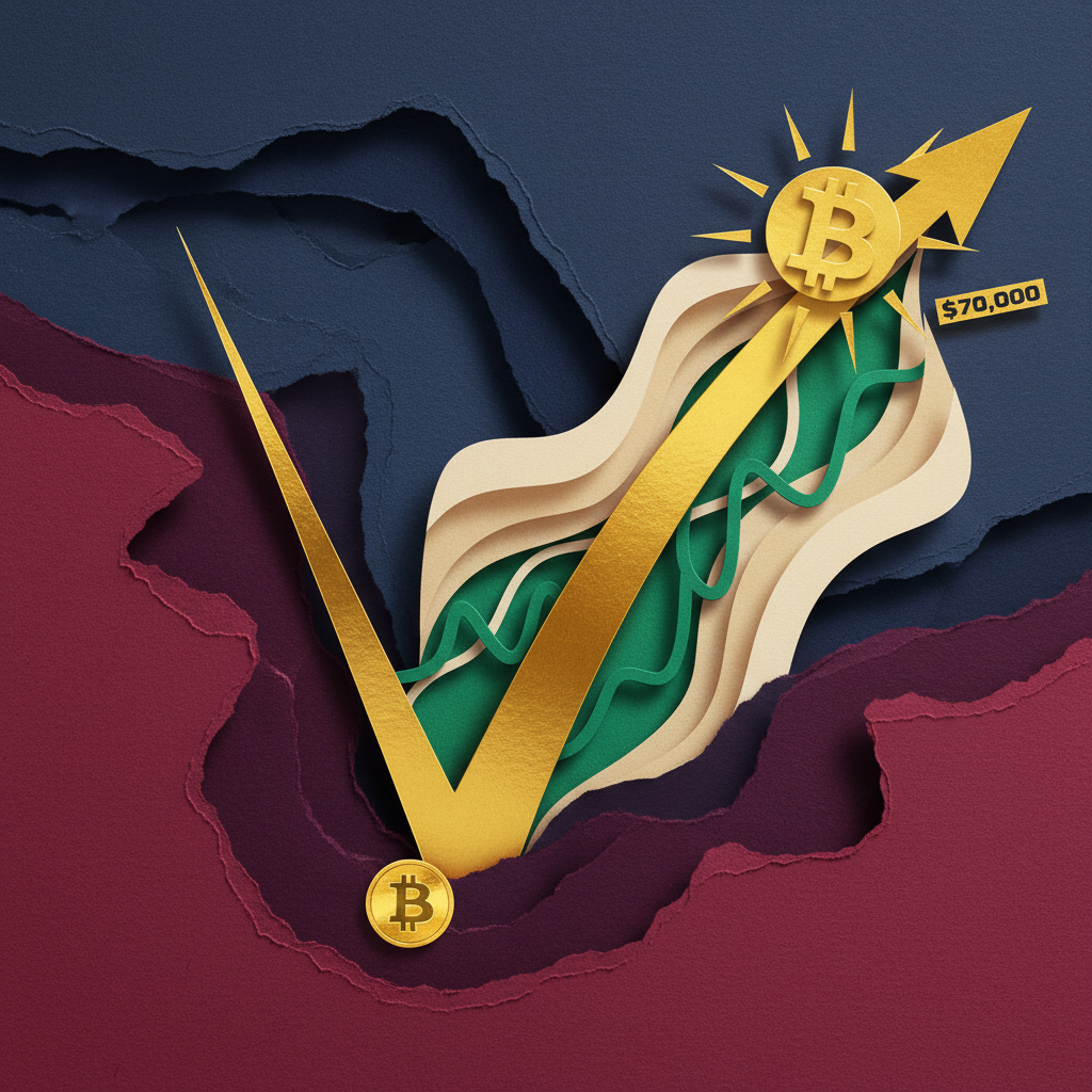 比特币突破$70,000后，真正的反弹现在才开始...RSI极端超卖回升 + MACD金叉信号，$100,000技术路径分析