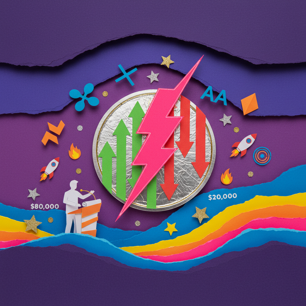 Trump's Iran Flip-Flop Triggers $415M Liquidation Bomb: Why the Altcoin Market Is Splitting Apart