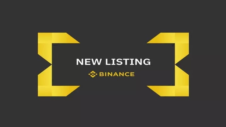 blockchain crypto cryptocurency binance new listing coin down 18% (Spoted Crypto) 