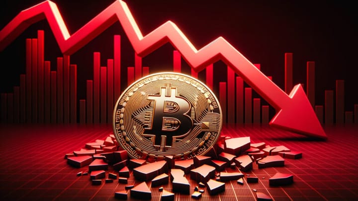 blockchain crypto cryptocurrency Bitcoin down fails recover 20day ema (SpotedCrypto)