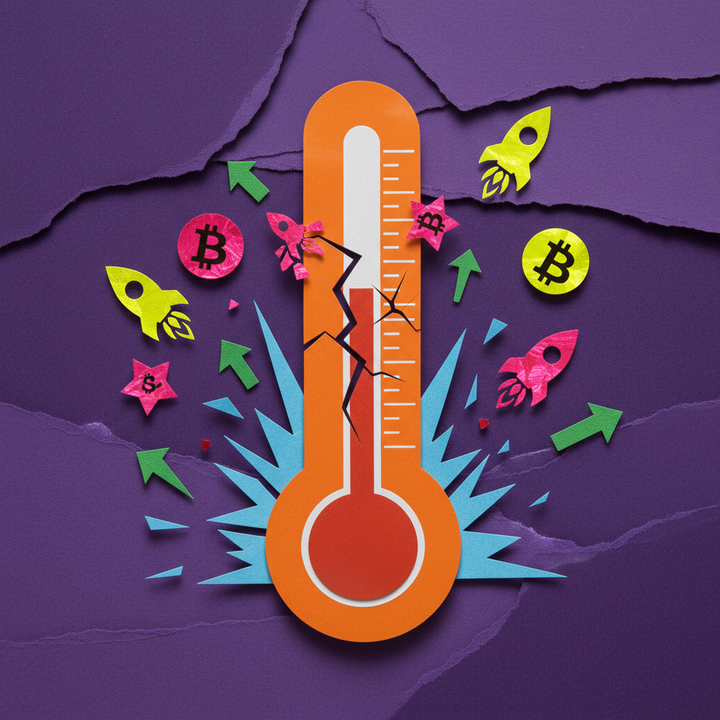 Crypto Fear and Greed Index extreme fear 14 market sentiment crash altcoin rebound paper cut collage illustration