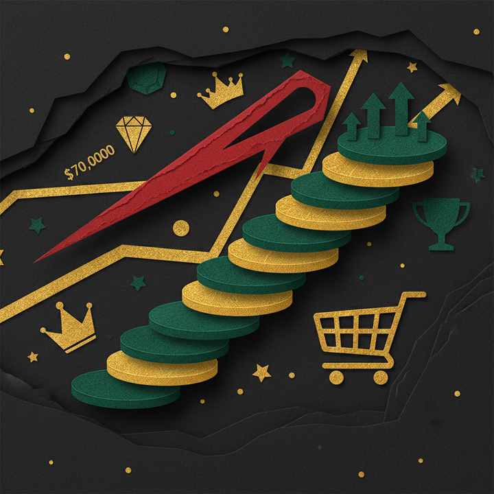 공포탐욕지수 극단적 공포 구간에서 매수 추천 암호화폐 TOP 7 일러스트레이션